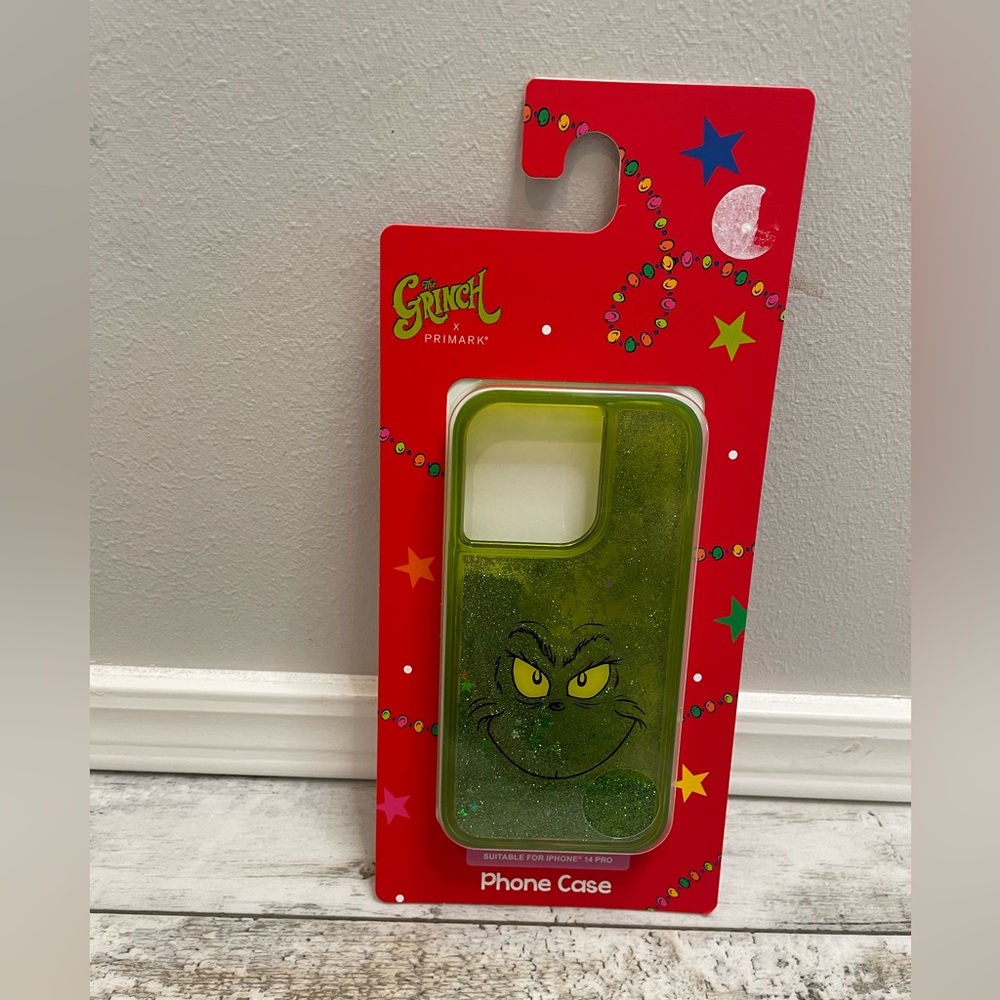 NWT Grinch phone case for Iphone 14 pro